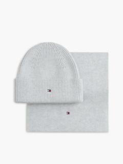 Hilfiger Flag Beanie And Scarf Gift Box — Grey 2