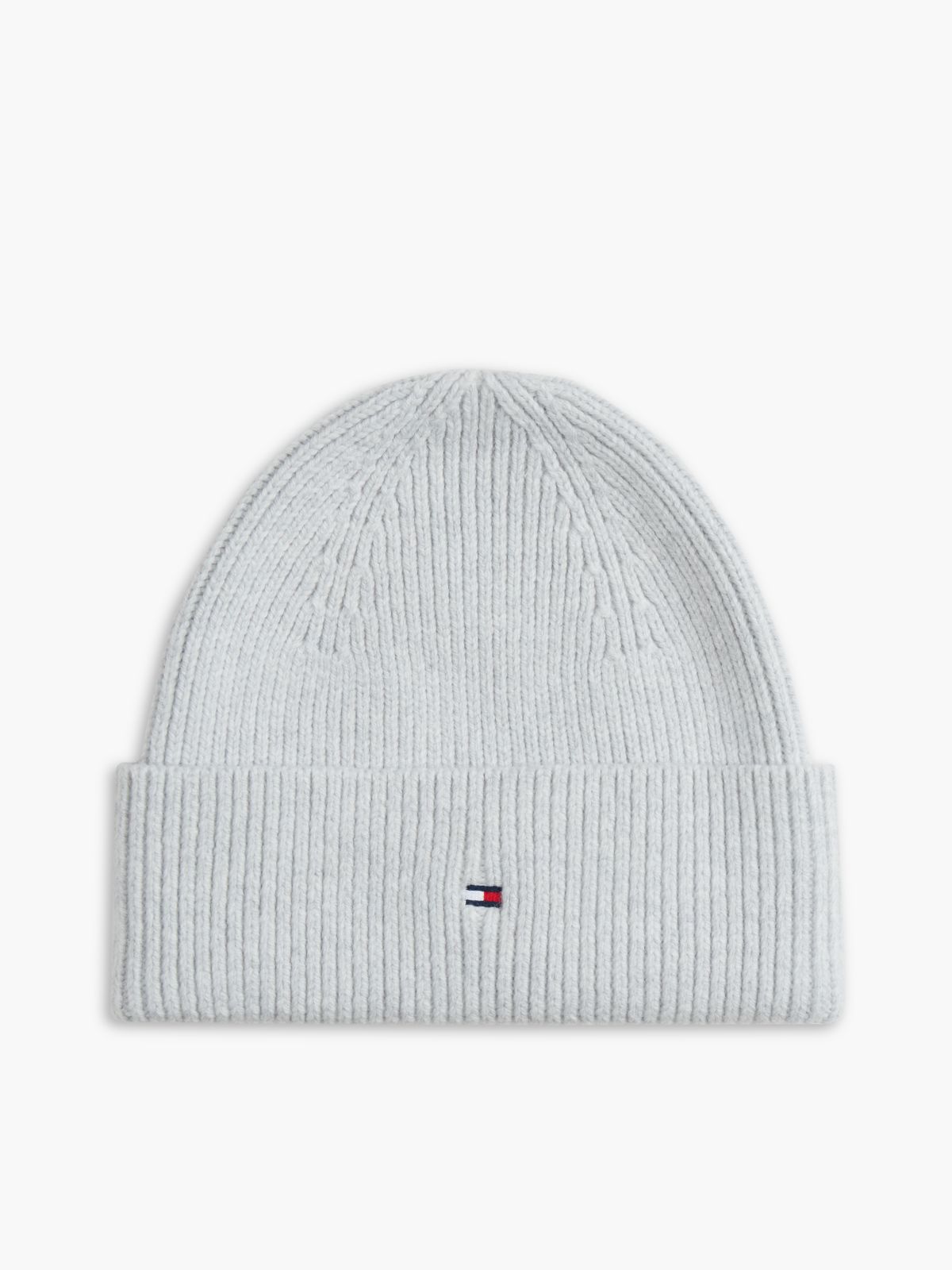 Hilfiger Flag Beanie And Scarf Gift Box — Grey