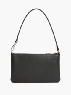 Essential Textured Logo Strap Wallet — Black 2