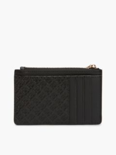 Hilfiger Icon Debossed Credit Card Holder — Black 2