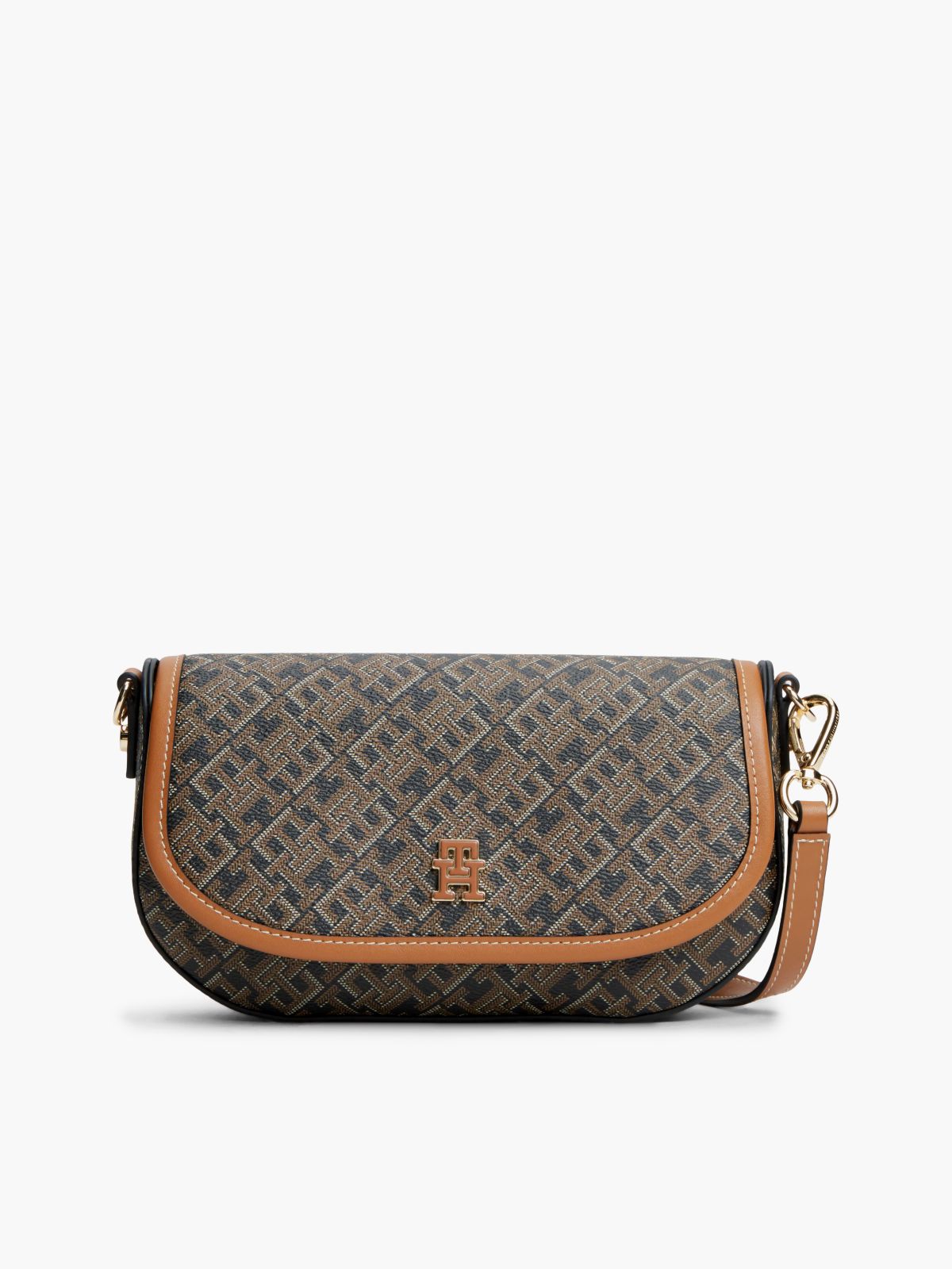 TH Monoplay Crossbody Saddle bag — Black