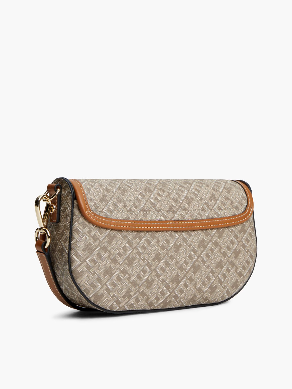 TH Monoplay Crossbody Saddle bag — Khaki
