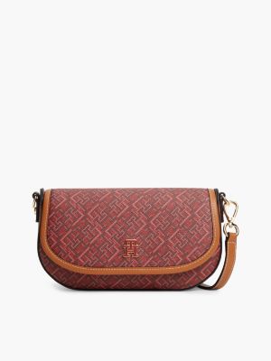 red th monoplay crossbody-satteltasche für damen - tommy hilfiger