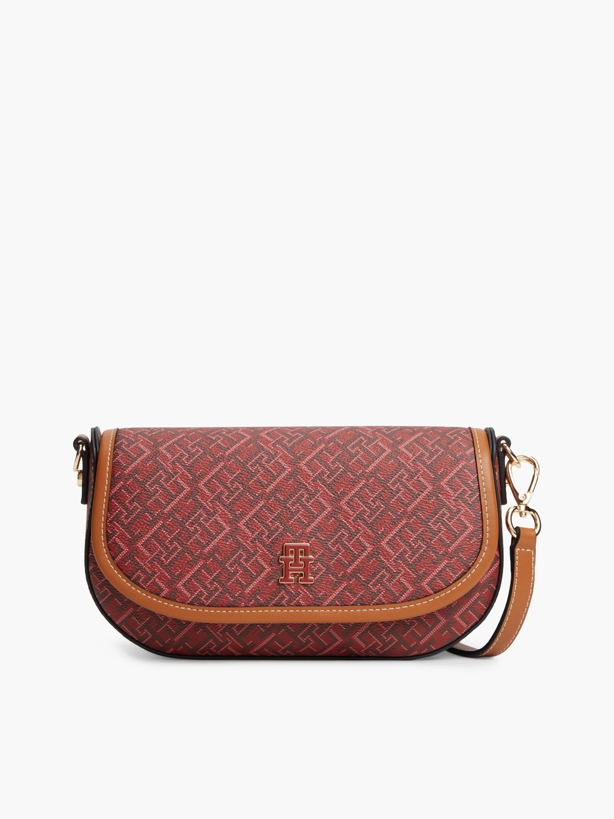 TH Monoplay Crossbody Saddle bag — Red