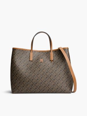 black th monoplay crossbody satchel for women tommy hilfiger