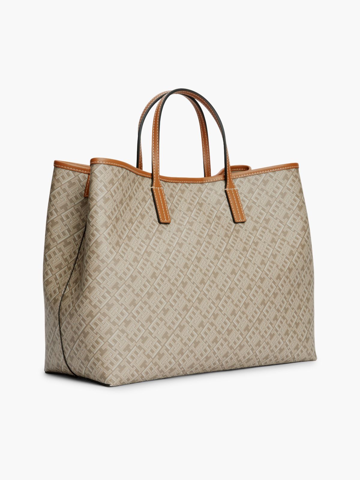 TH Monoplay Crossbody Satchel — Khaki