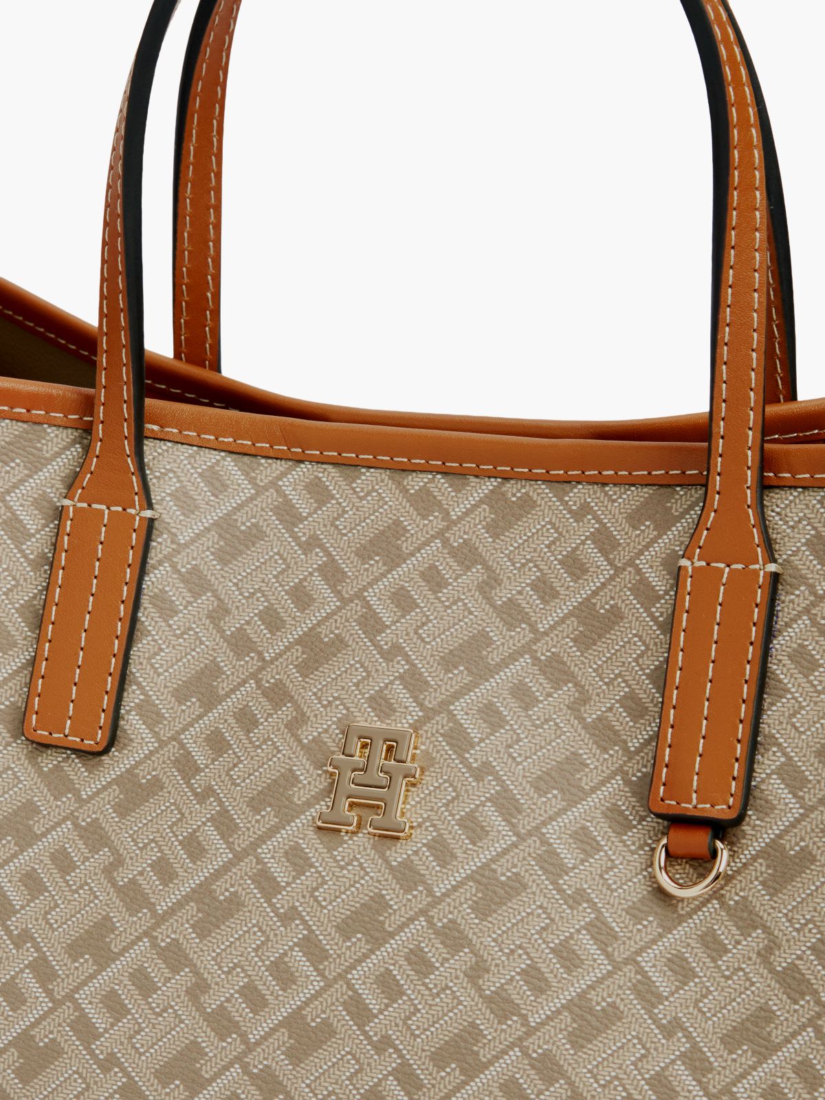 TH Monoplay Crossbody Satchel — Khaki