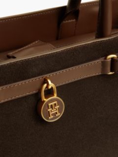 The American Icon Suede Tote Bag — Brown 4