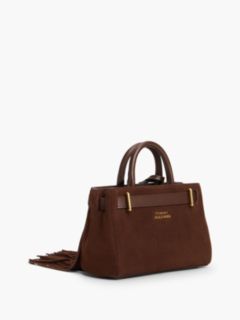 The American Icon Suede Fringe Tote Bag — Brown 3