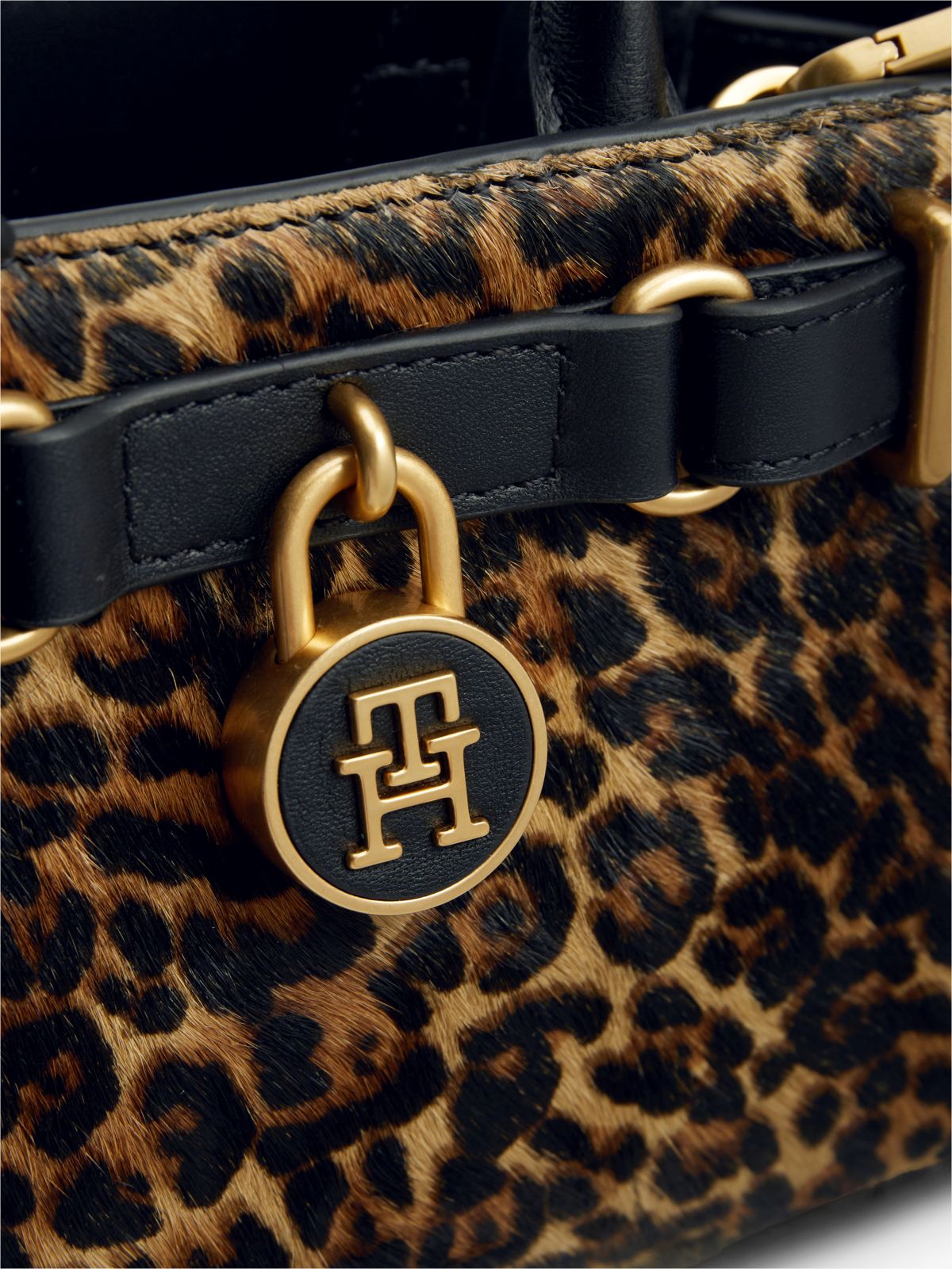 The American Icon Cheetah Tote Bag — Black