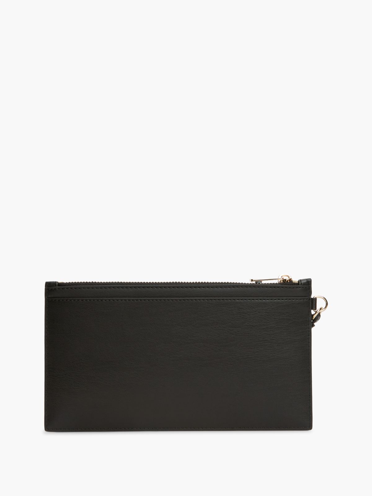 Hilfiger Icon Debossed Wrist Pouch — Black