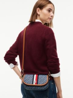 TH Monoplay Global Stripe Saddle Bag — Blue 2