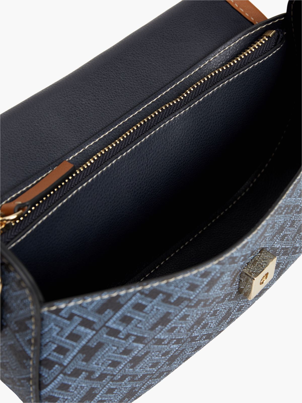 TH Monoplay Global Stripe Saddle Bag — Blue