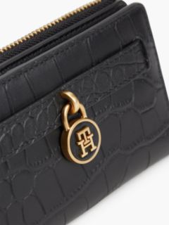 The American Icon Croco Leather Bifold Wallet — Black 5