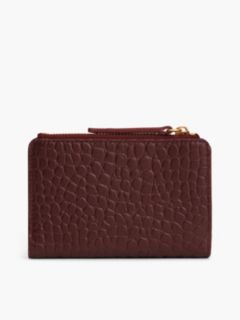 The American Icon Croco Leather Bifold Wallet — Red 4