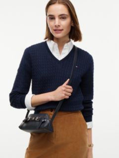 Buckle Strap Crossbody Bag — Blue 2