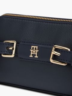 Buckle Strap Crossbody Bag — Blue 5