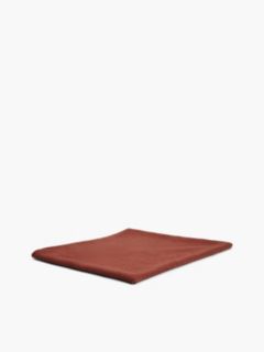 Cashmere Blend Logo Triangle Scarf — Red 3
