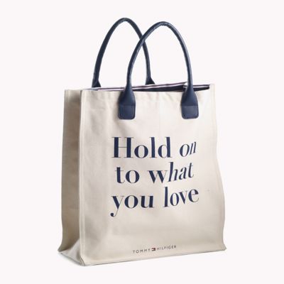 tommy hilfiger shopping bag