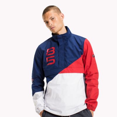 tommy hilfiger pullover windbreaker