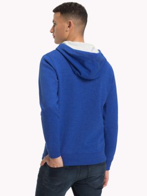 TOM TAILOR DENIM HOODIE WITH PRINT - Sudadera - Sky Captain Blue/azul