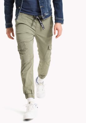 TOMY TWO-TONE HIGH-RISE PANTS main image 0