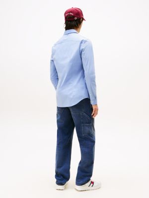 Slim-fit shirt with stretch