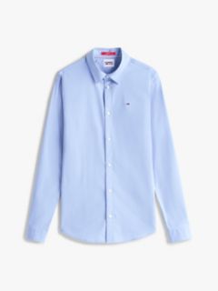 Slim Fit Poplin Shirt — Blue 7