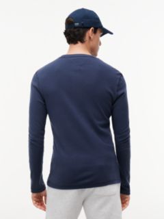 Long Sleeve Slim Fit T-Shirt — Blue 4