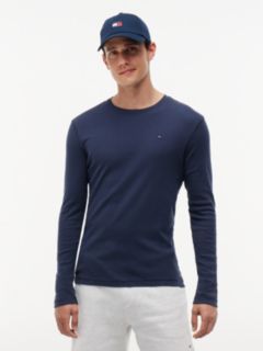 Long Sleeve Slim Fit T-Shirt — Blue 1