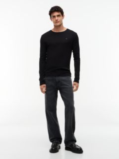 Long Sleeve Slim Fit T-Shirt — Black 2