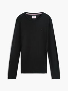 Long Sleeve Slim Fit T-Shirt — Black 6