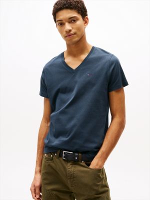 Men's V-Neck T-Shirts | Tommy Hilfiger® SI