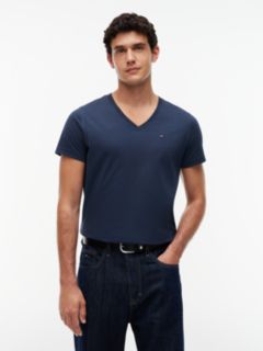 V-Neck T-Shirt — Blue 1