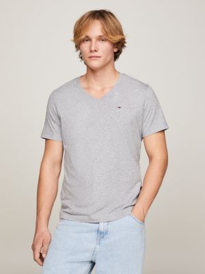 Mens v clearance neck t shirts