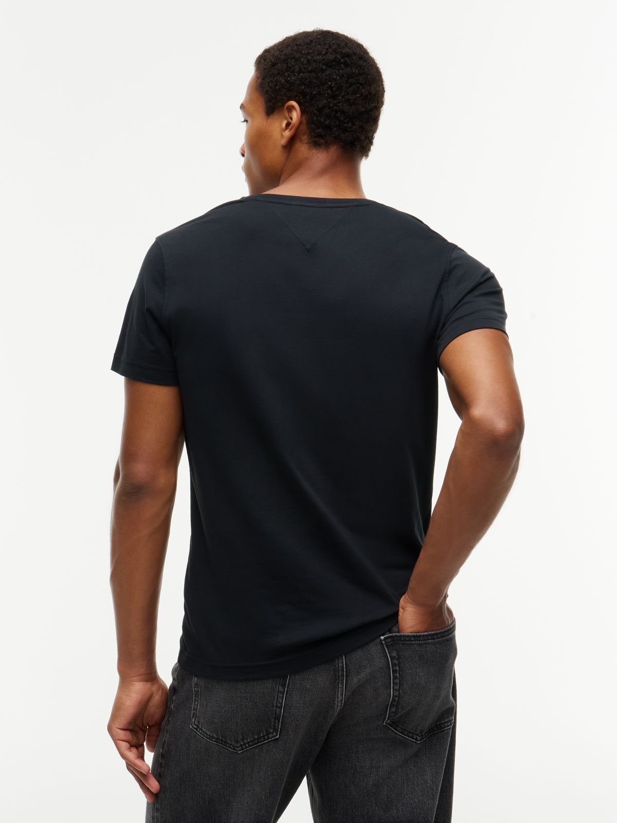 V-Neck T-Shirt — Black