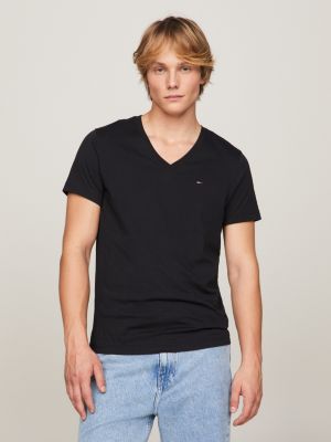 Men's V-Neck T-Shirts | Tommy Hilfiger® SI