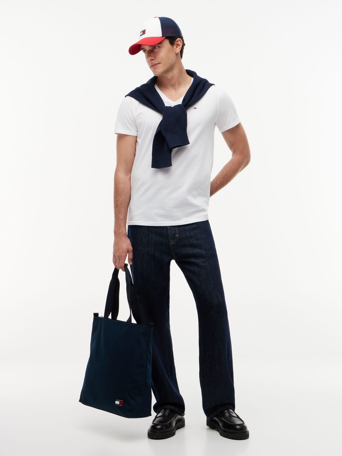 V-Neck T-Shirt — White
