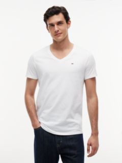 V-Neck T-Shirt — White 1