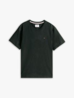 Flag Embroidery Extra Slim Jersey T-Shirt — Black 5
