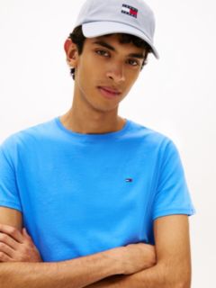Flag Embroidery Extra Slim Jersey T-Shirt — Blue 2