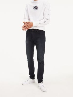 slim tapered fit jeans mens