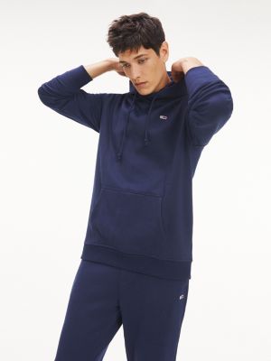 Felpa Uomo Tommy Jeans Chiusa con cappuccio Regular - BLU main image 0