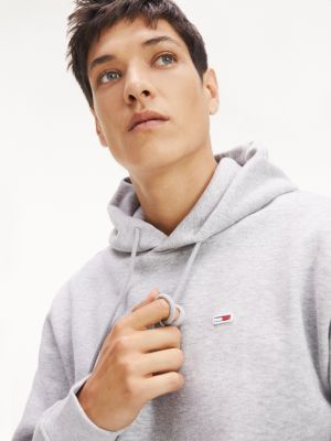 tommy classics hoodie met monogram