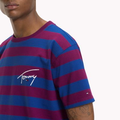 tommy hilfiger signature stripe tee