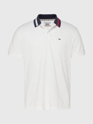 white tommy polo