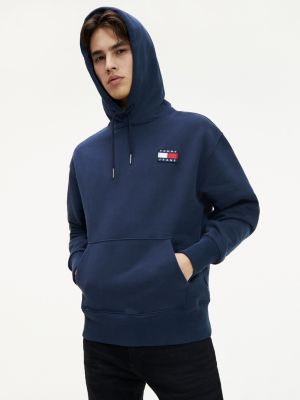 tommy badge hoodie