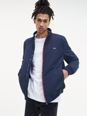 tommy hilfiger padded nylon bomber jacket