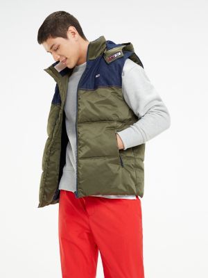 tommy hilfiger front panel hooded zip through