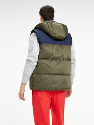 tommy hilfiger front panel hooded zip through